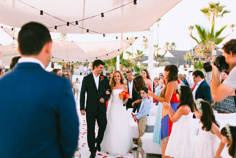 romantica y emotiva boda en la playa de marbella