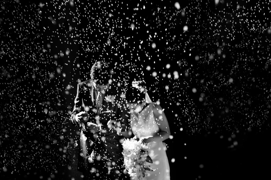 imágenes de boda en blanco y negro